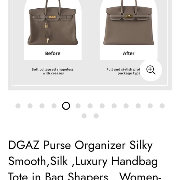 Hermes Birkin 35 Silk Organizer+Shaper - Picture 2 of 2